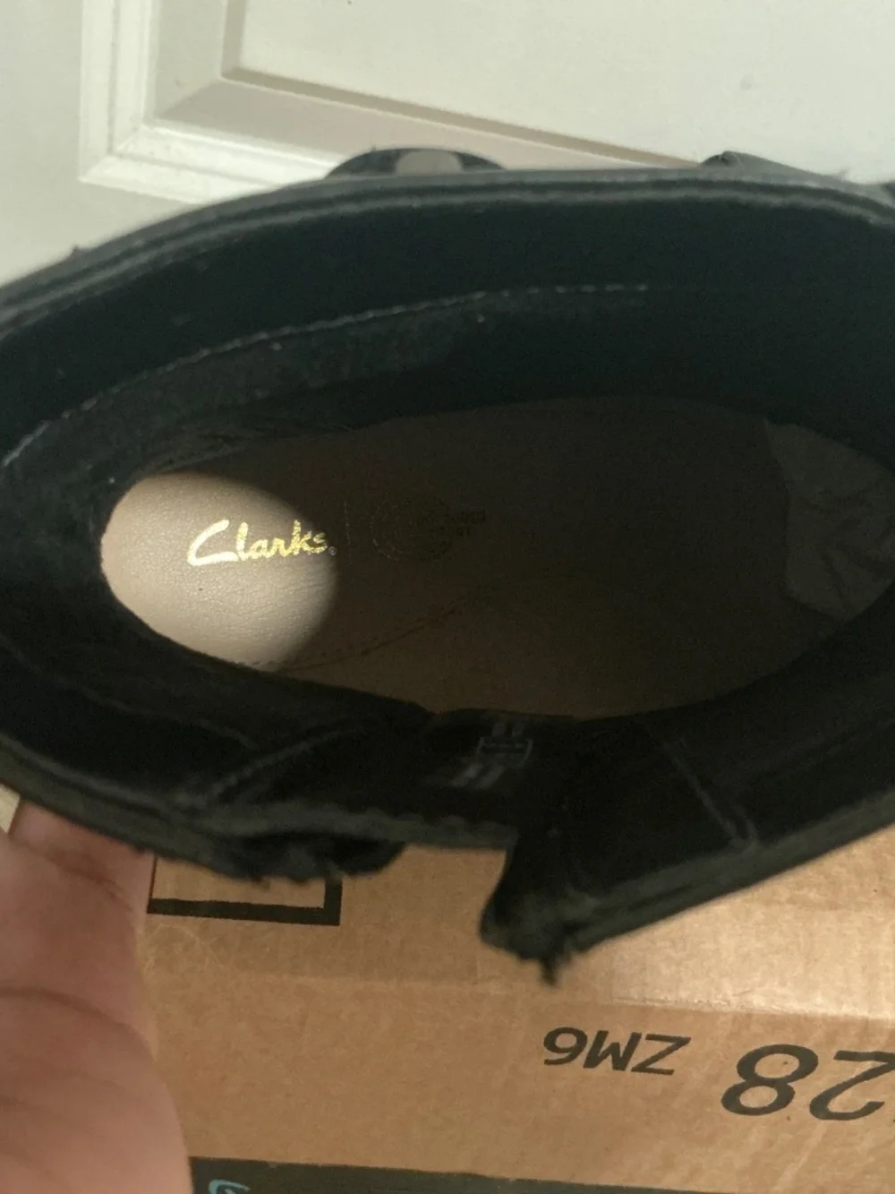 Women’s Waterproof Clarks ankle boots